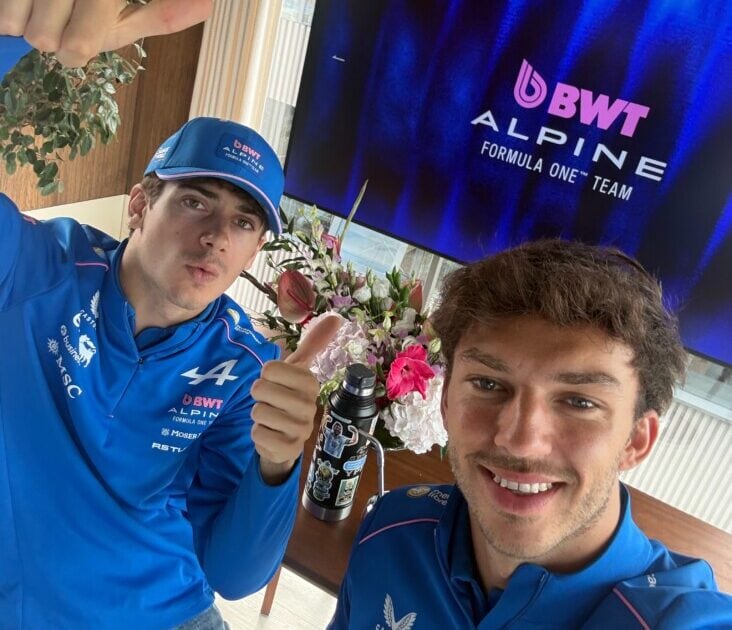 Gasly banca a Colapinto y se ilusiona con Monza: "Estamos laburando bien juntos"