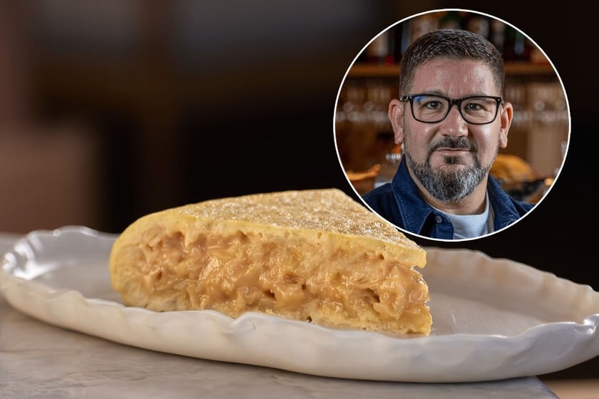 La tortilla de cuatro ingredientes del chef Dani García: la mayonesa como reemplazo de la cebolla
