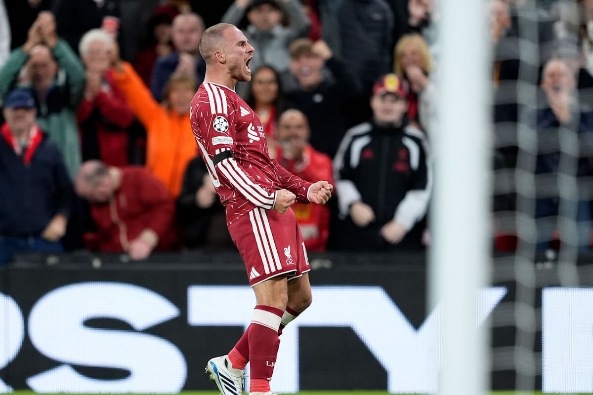 Mac Allister, de la tristeza al golazo: Liverpool se lo dio vuelta al Atlético en el estreno de la Champions