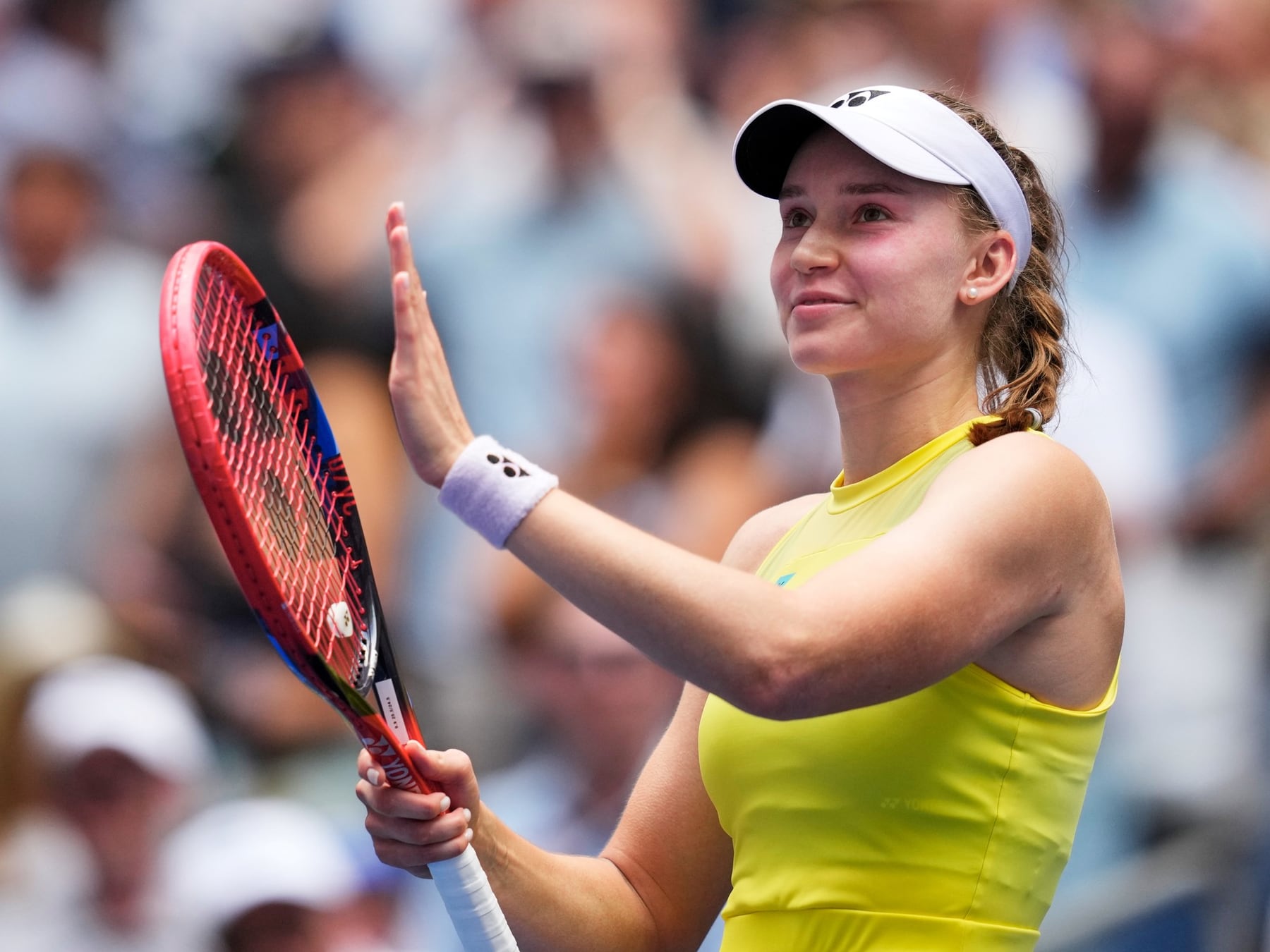 Rybakina sacó boleto a semis, será la nueva uno del mundo y va por el título del US Open
