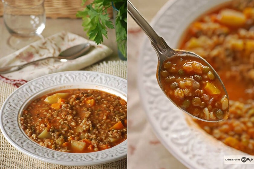 Lentejas con bulgur: una pareja que suma fibra, proteína completa y practicidad en la cocina diaria