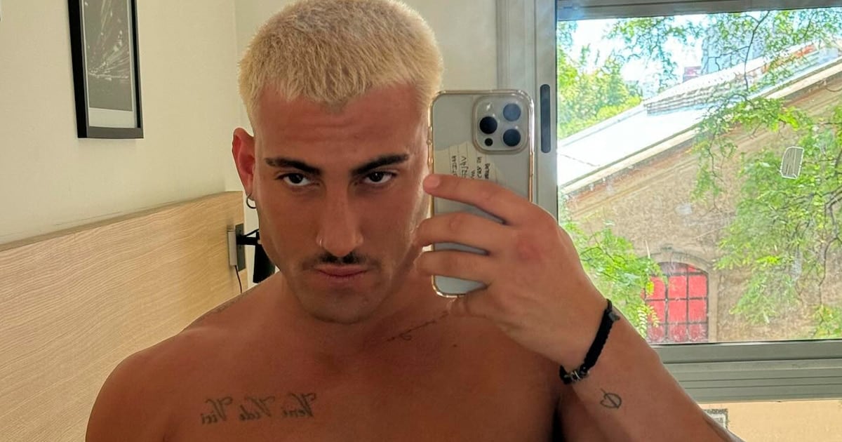 Tomás Holder mostró sus dos cuerpos y dejó un mensaje que duele: "ninguno era sano"