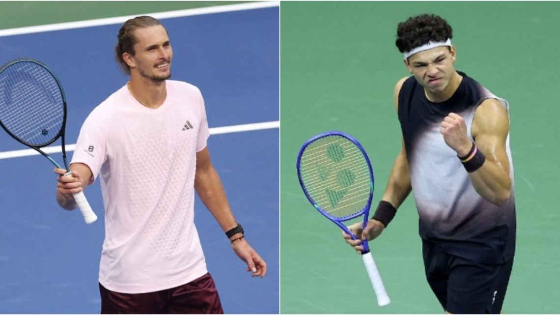 Zverev y Shelton se citan en la final del US Open: choca la experiencia con la potencia