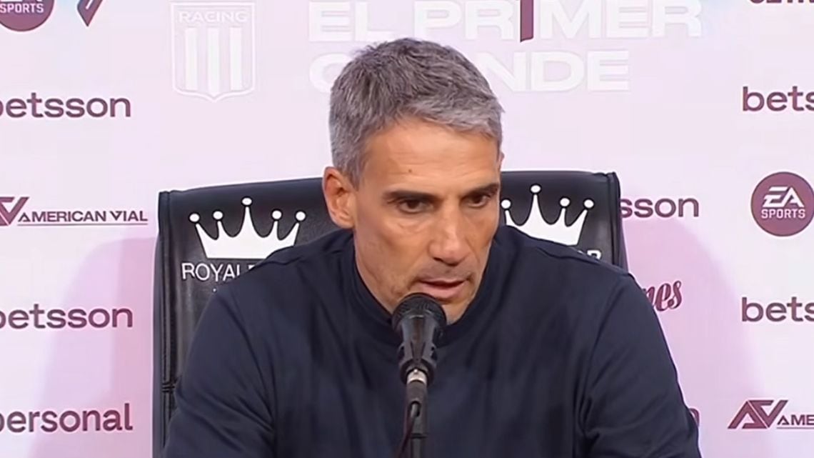 Vojvoda se planta en Racing: se queda, aunque el golpe duela