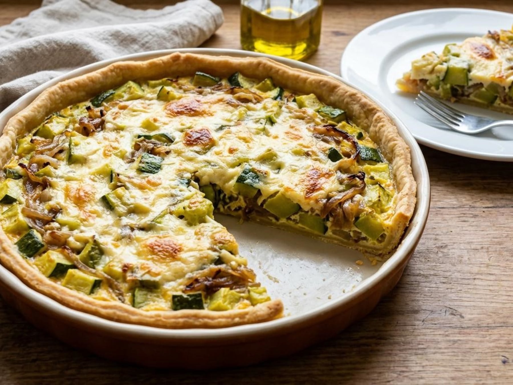 La tarta de zapallitos, el clásico casero que se reinventa: claves para una base firme y un relleno que no se desarma