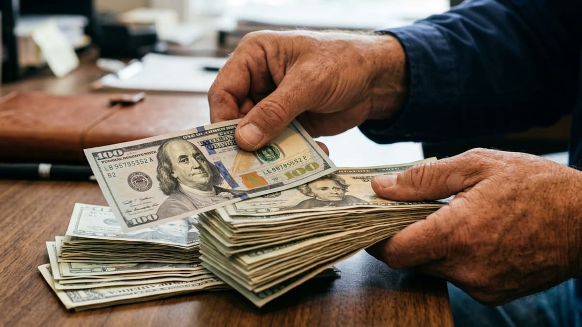 La apertura cambiaria del jueves dejó al dólar oficial en 1535 pesos y al blue en 1560