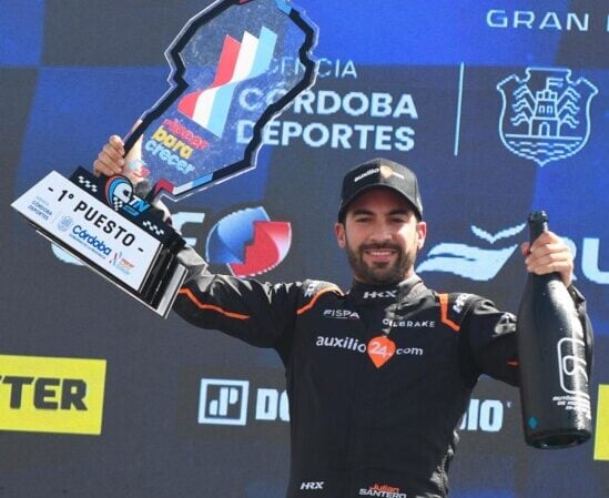 Santero se calzó el overol en Río Cuarto y le descontó puntos al campeón Canapino