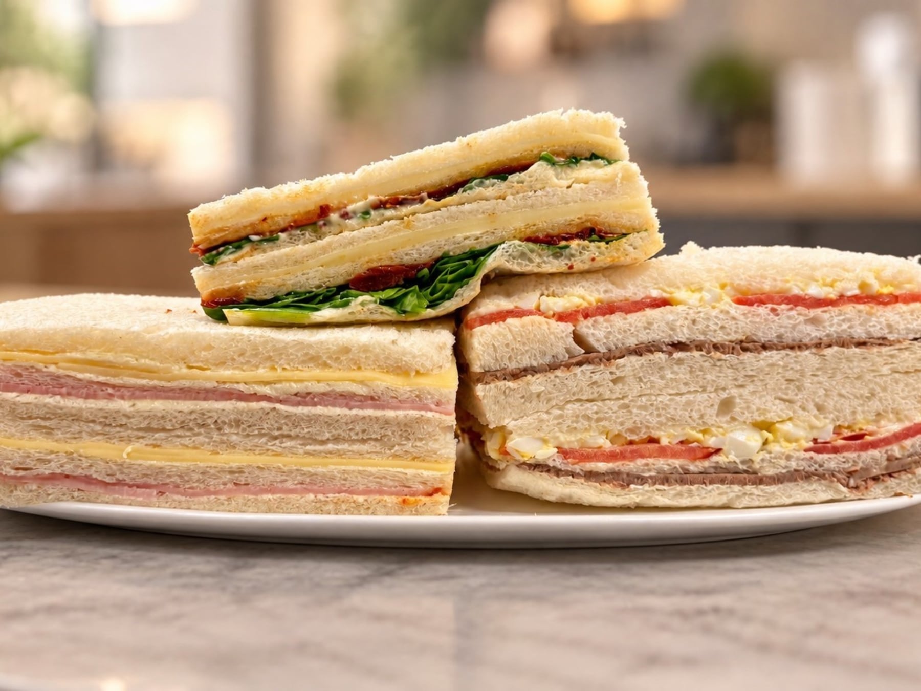 Sándwiches de miga porteños: cinco confiterías, un mismo clásico y precios que invitan a comparar