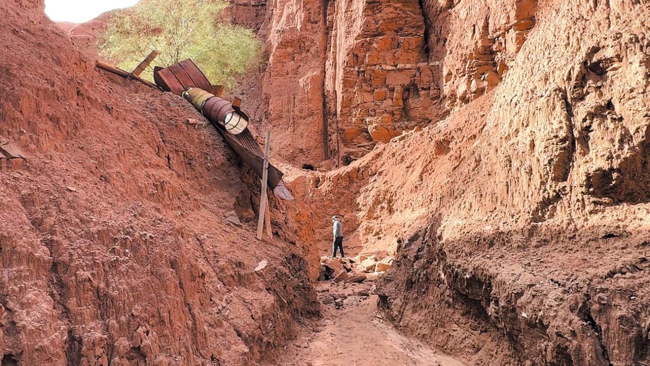 Una expedición 4x4 hasta los vestigios de la mina Virginia II, en la Precordillera sanjuanina