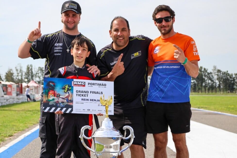 A los 13 años, Benjamín "Benja" Rein se ganó el pasaje a Portimao y ya piensa en Colapinto