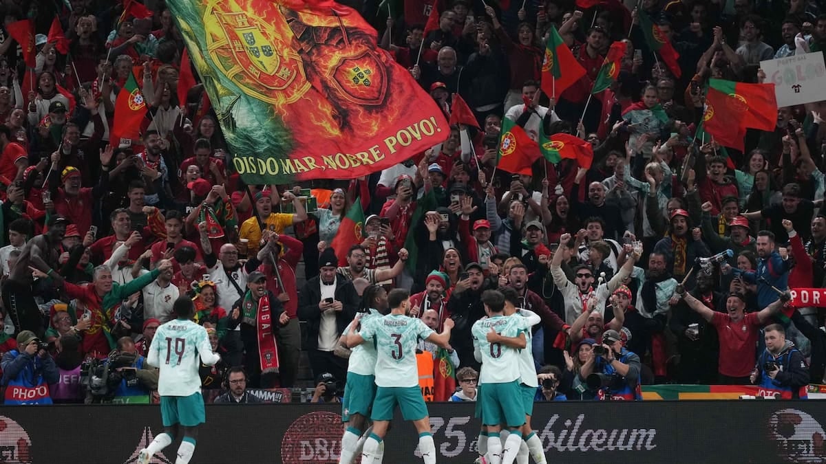 Portugal sacó chapa en Dinamarca: ganó 4 a 2 sin Cristiano y sigue perfecto en la Nations League