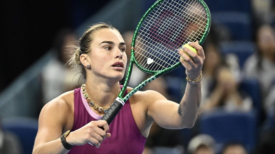 Sabalenka pasó el primer examen en China: en una hora, mandó a Zarazúa a casa y ya piensa en Bartunkova
