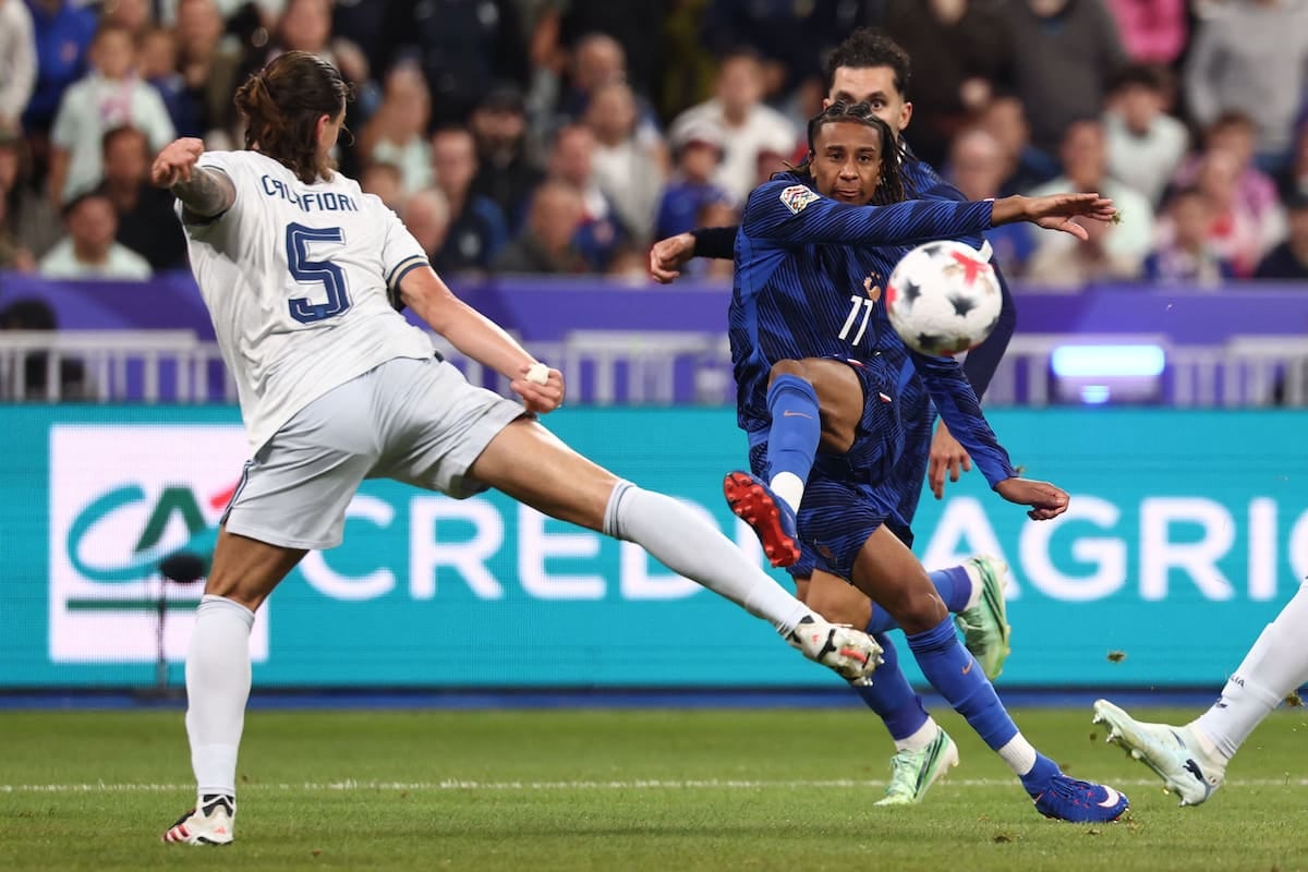 Empate con sabor a poco: Francia e Italia se repartieron el 1-1 en el Stade de France