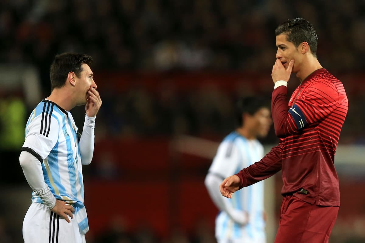 Portugal venció a Noruega, Cristiano se fue caliente y Messi se despachó una noche mágica en el Monumental