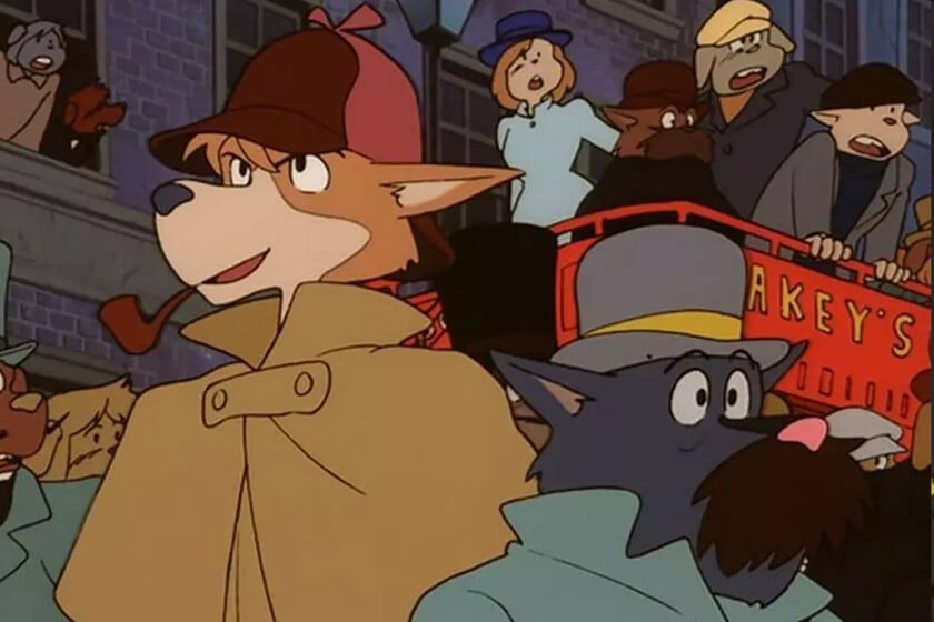 Sherlock Holmes versión perritos: la serie animada de 1984 que arrancó con Miyazaki y terminó sin él