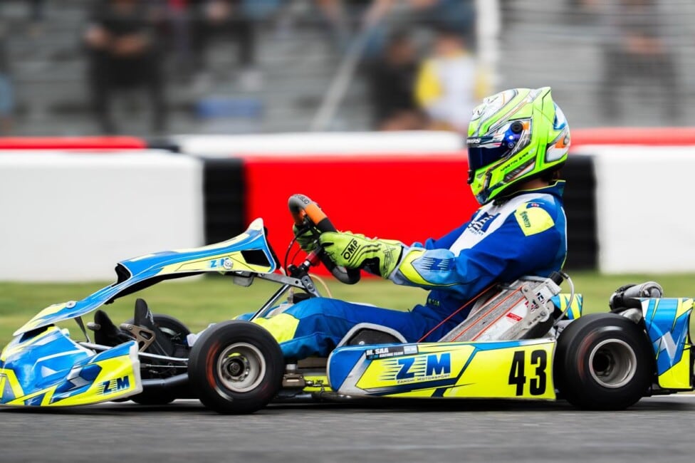 El Rayito llegó, peleó y se quedó sin nafta en la final del Mundial de Karting