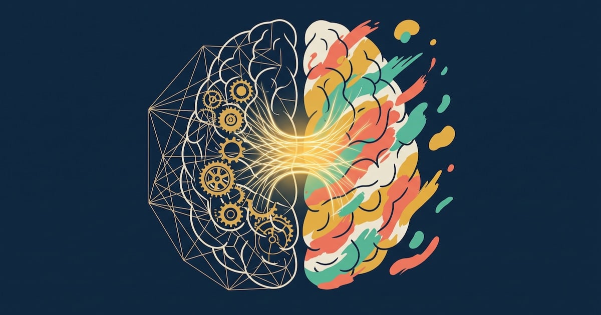 El cerebro no se divide en dos: por qué seguimos creyendo que sí y qué dice la ciencia hoy