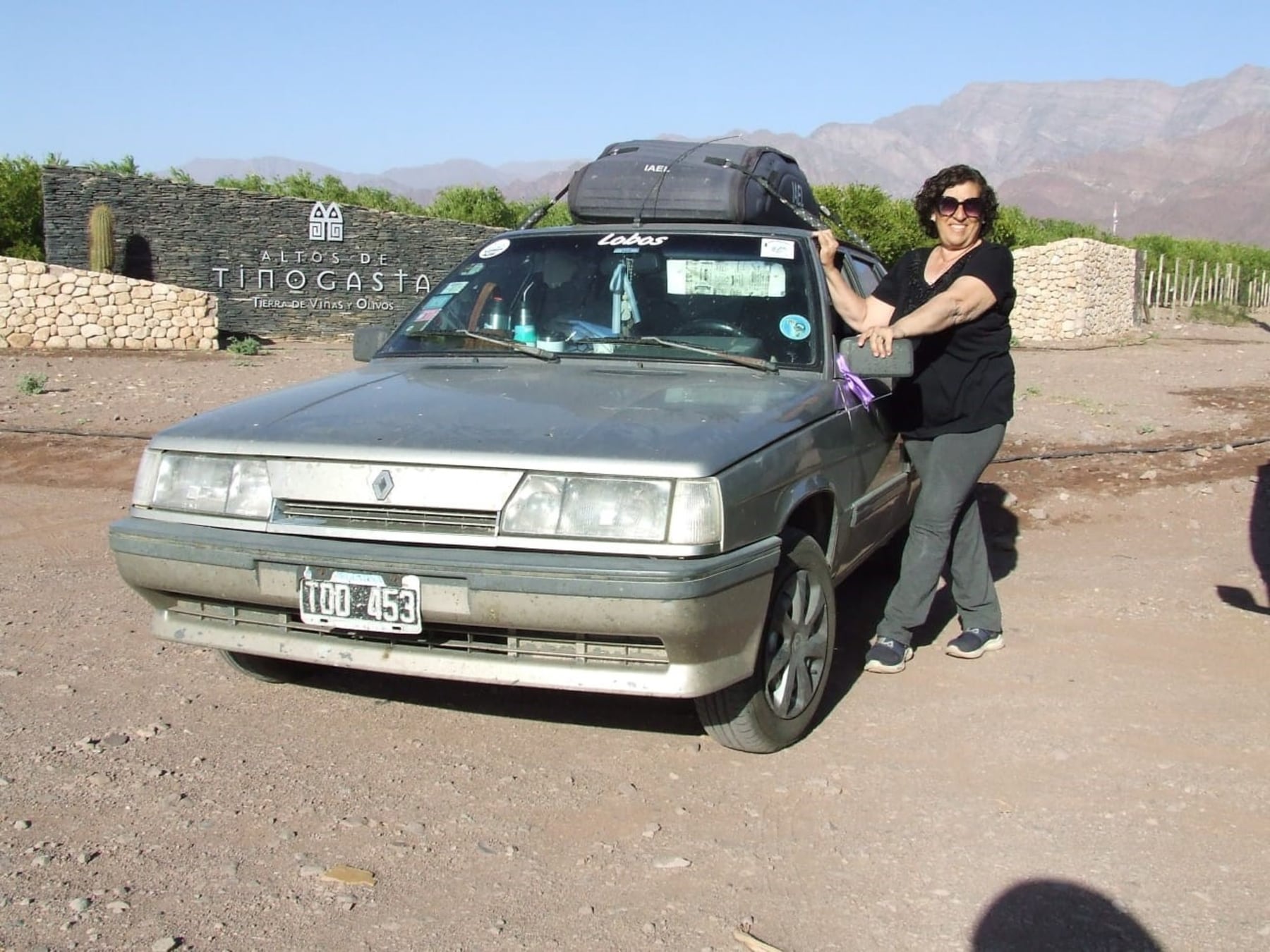 Delia Torres, la viajera que convirtió un Renault 11 en su casa rodante y explora la Argentina en soledad