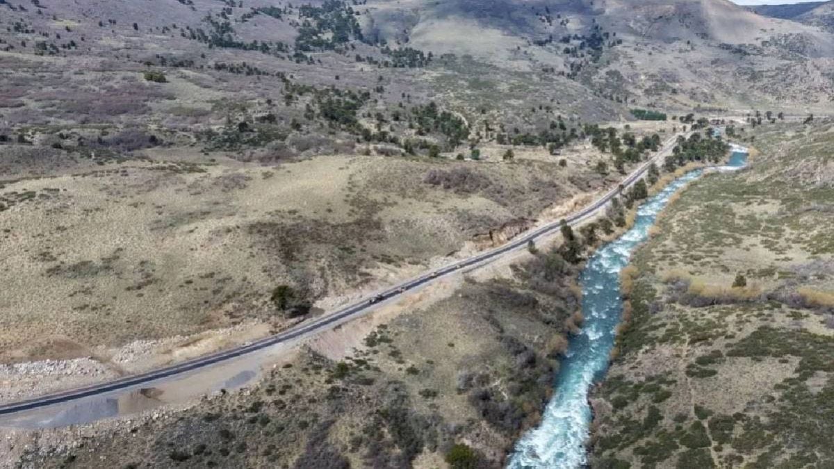 La Ruta 23 sumará 38 kilómetros pavimentados entre Villa Pehuenia y Aluminé antes de fin de enero
