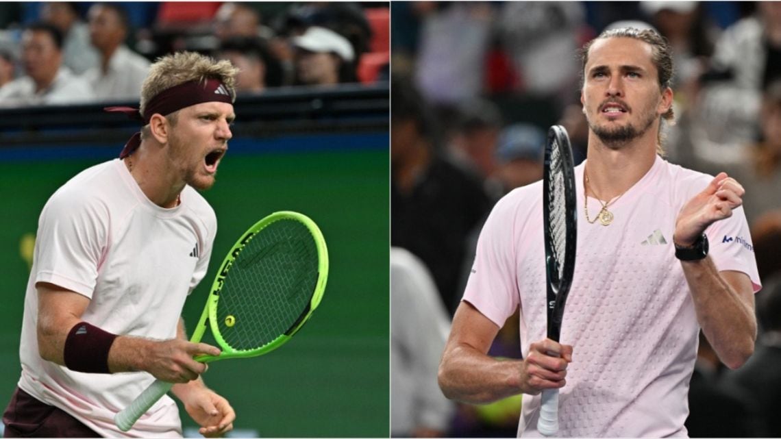 Davidovich hizo volar a Zverev en Shanghái y va por su primera corona de Maestro