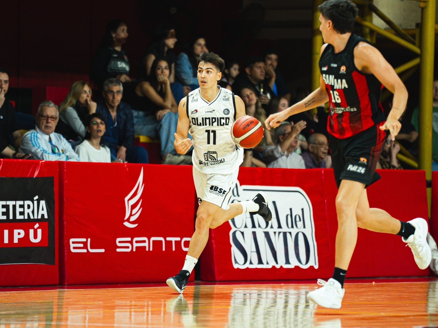 Olímpico pasó por encima a San Martín en Corrientes y se anota tres al hilo en la Liga