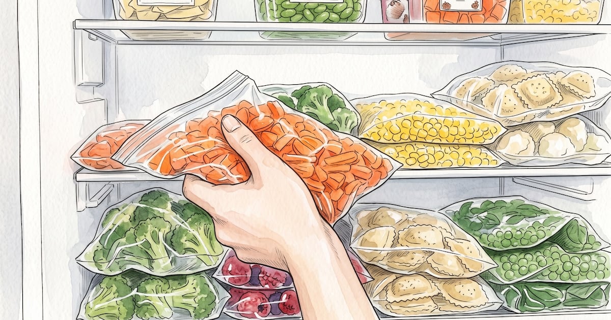 La segunda helada no devuelve el alimento a su lugar: cuándo conviene evitar el freezer