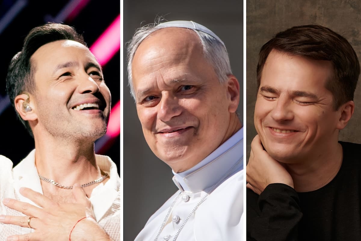 La visitation papal brings folk to the stage