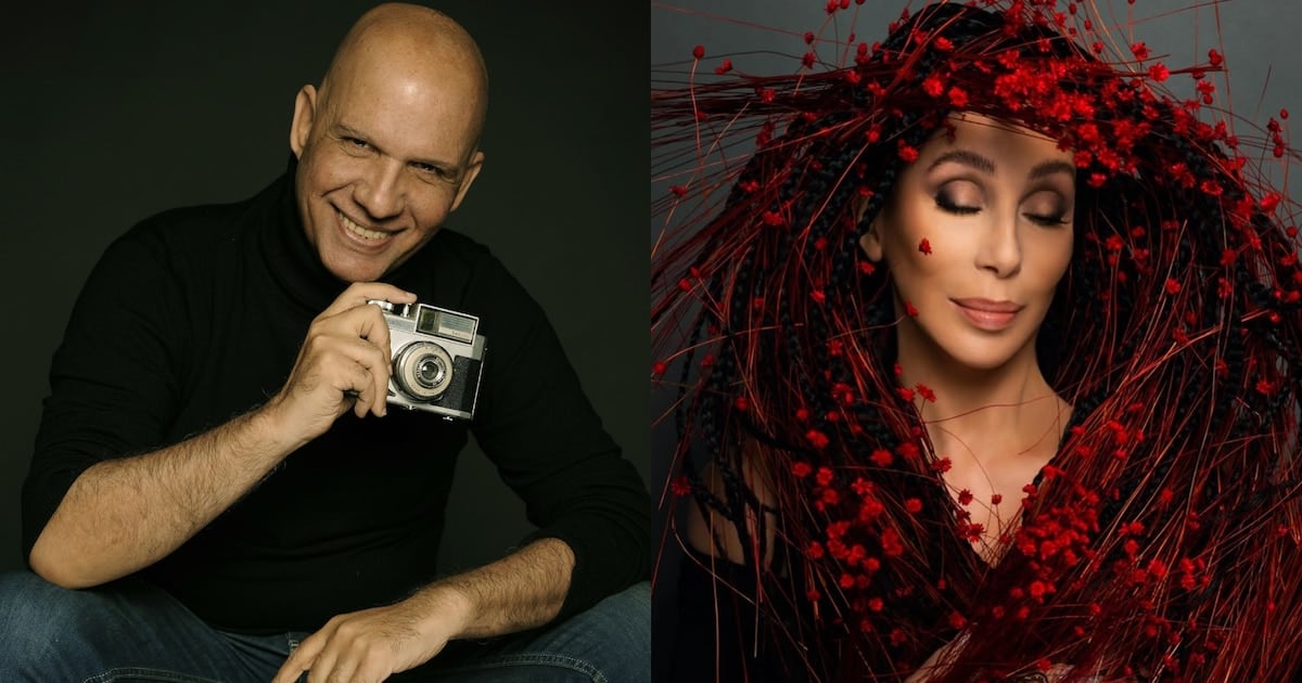 Cher, Cher, Cher: la maratón fotográfica que Voici a un argentino