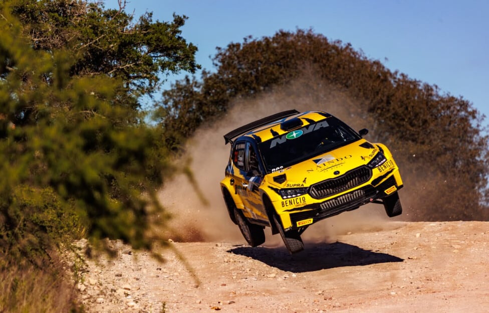 Olmedo se afianza en la punta y llegará con ventaja a la final del Rally Cordobés